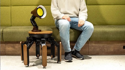 Mi-Mo: The walking, talking robot table that steals the spotlight