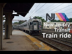 New Jersey Transit (NJT) train ride - August 2015