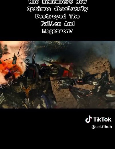The way he ripped his face off #foryoupage #fyp #transformers #optimusprime