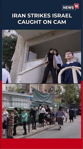 Gulf War | Iran Missile Barrage Hits Tel Aviv, Explosions Trigger Panic Across City 💥 | N18S