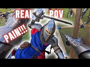 Full contact armoured fighting (BUHURT) In Newcastle Australia!