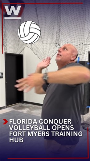 37 reactions · 5 comments |  Florida Conquer Volleyball opens a Fort Myers training hub, an 18,000 square foot space with new nets, workout and weightlifting equipment, and of course, lots of volleyballs! ➡️ Read more at gulfshorebusiness.com. . . . #volleyball #swfl #gulfshorebusiness #winknews #southwestflorida #florida #floridaconquer | WINK News | Facebook