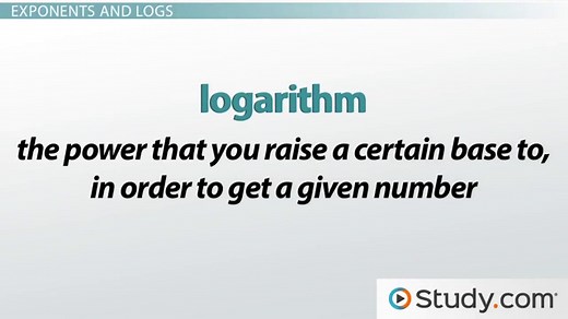 Logarithms | Overview, Process & Examples