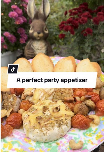 Cheesy Garlic Camembert Appetizer Recipe