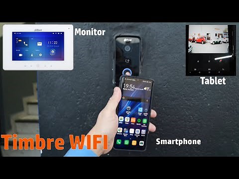 Video portero Dahua WiFi VTO2111DWP Contesta desde celular