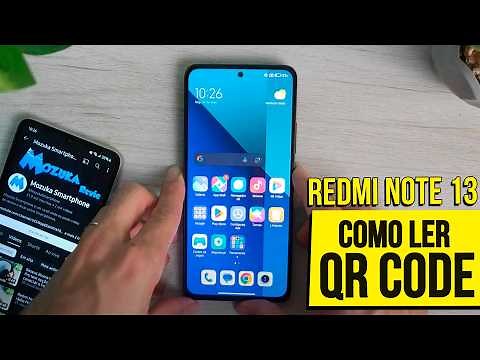 Como ler QR Code no Xiaomi Redmi Note 13