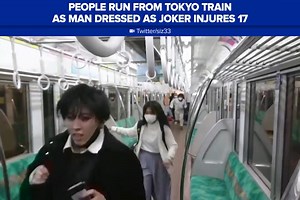 A 24-year-old man dressed as the comic book character "Joker" was arrested after he attacked passengers on a Tokyo train line on Sunday injuring 17 people. A man believed to be in his 60s was unconscious and in critical condition after being stabbed, while witnesses also said the attacker had spread fluid around the train and started a fire, according to media. Get updates via Viber: https://bit.ly/36uQLSo Join us on Telegram: https://t.me/onenewsph | ONE News