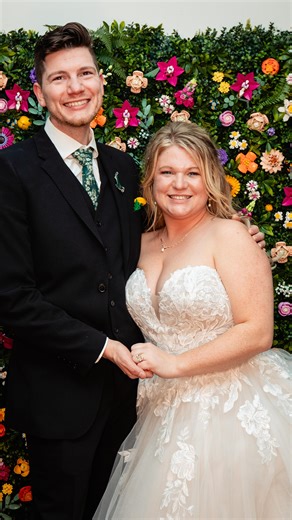 Matticus Bricks on Instagram: "Here’s how we used LEGO® to add a personal touch to our wedding! 💍 @emmastarkie96 and I celebrated our love last week, surrounded by friends, family, and as it turned out, LEGO bricks! In summary, these are the best ways to incorporate LEGO into the wedding of your dreams: 1. Use LEGO Botanical Collection sets for decor throughout. 2. Create a fun photo op for your guests. 3. Create a unique LEGO cake topper or sweetheart table display. 4. Give LEGO as a wedding f