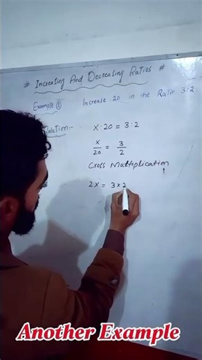 Another example about increasing And Decreasing Ratios