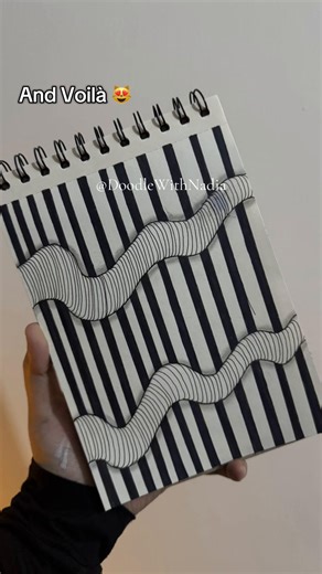 Day 414 of Strips Doodle Tutorial 😻 . . . #doodlewithnadia #fyp #foryou #doodle #drawing Doodle with Nadia | zentangle doodle I creative art | doodle tutorial