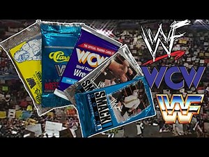 Opening Retro WWE, WWF & WCW Trading Cards from the 80s & 90s – Vintage Wrestling Pack Break!