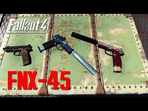 FNX-45 AND CRIMSON KATANA - Fallout 4 Mod Review PC