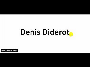 How to pronounce Denis Diderot