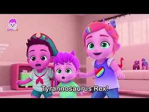 Bebefinn T-rex Roar Effects Sponsored by Klasky Csupo 2001 Effects