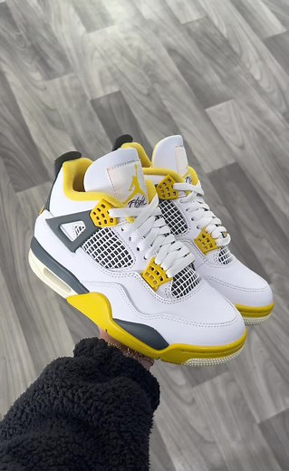 Jordan 4 Retro Vivid Sulfur Release Details