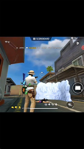 main training ground ke under 💀 or main training ground ke bahar 🤡 #freefire #gameplay