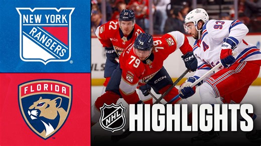Rangers vs. Panthers | NHL Highlights | April 13, 2026