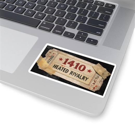 1410 Heated Rivalry Sticker | Vintage Ticket Style Decal | Hockey Rivalry Fan Vinyl for Laptop Water Bottle Kindle | Sports Gift - Etsy