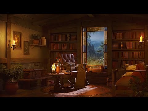 Cozy Reading Hideout - Calming Rain Sounds for Deep Relaxation & Dreamy Sleep