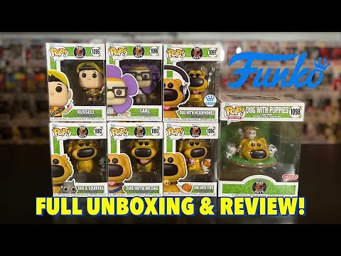 Full Review & Unboxing On The New Dug Days Funko Pops!