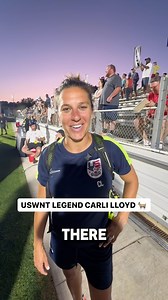 29K views · 11 reactions | We caught up with former @uswnt legend @carlilloyd after the big @USWomenTST dub! 欄 “If I’m not pregnant next year (which I don’t think I will be) I’ll be out there”  Who else wants to see Carli out on the pitch next year???? ‍♀️‍♂️ | The Soccer Tournament | Facebook