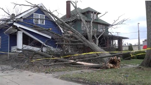 High winds strike Northeast Ohio with strong gusts upwards of 60 mph: A look at the impacts
