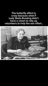 It began with her — and never stopped 🦋 On this VE Day, we celebrate Lady Stella Reading and the remarkable women who stood strong during the war effort - creating a butterfly effect of compassion and service that has lasted over 85 years 😍 | Royal Voluntary Service