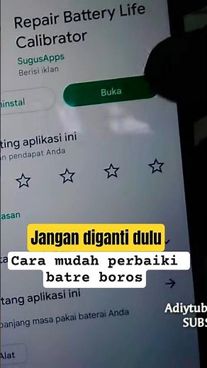Solusi hp sering mati sendiri #tutorial #batremoval