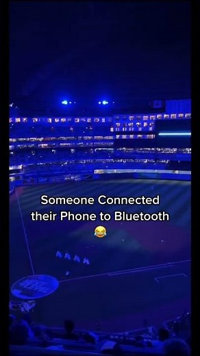 Connecting a Phone to Bluetooth at a Stadium!