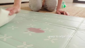 Infantino Rainbow Foldable Soft Foam Mat 59", for Babies & Toddlers, Multicolor