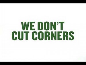 Round Table ad - We Don't Cut Corners