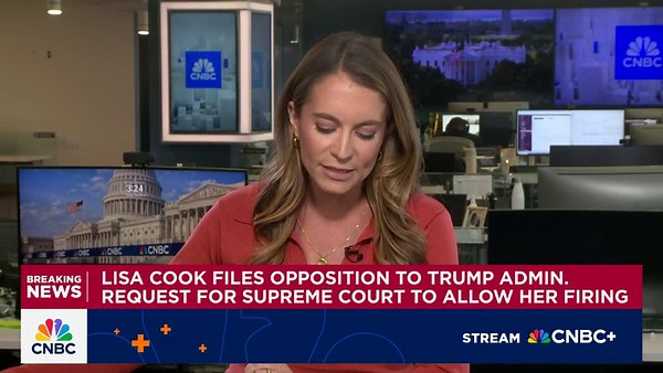 Lisa Cook files opposition to Trump admin. request for Supreme Court to allow her firing
