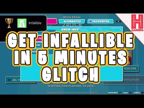 Custom Lobby Infallible Trophy Glitch - Fall Guys Mid Season 4 Update
