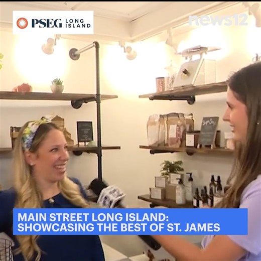 MAIN STREET LONG ISLAND: News 12’s Jenn Seelig is checking out some great local businesses in St. James - https://bit.ly/4d0XDXd | News 12 Long Island