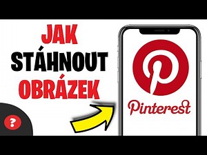 Jak STÁHNOUT OBRÁZEK z PINTERESTU | Návod | Pinterest