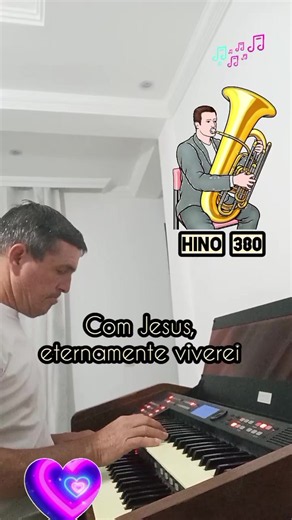 380.Com Jesus eternamente viverei — Hinário CCB (Paulo Nascimento)