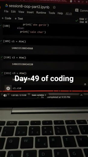 Day-49 of coding #vscode #coding#code #python #programminglanguage #programming #campusx #keepcoding