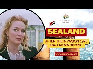 Sealand After The Invasion 1978 - BBC1 News Report
