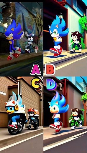 Sonic Who's Your Best? 💙💛 💚❤️