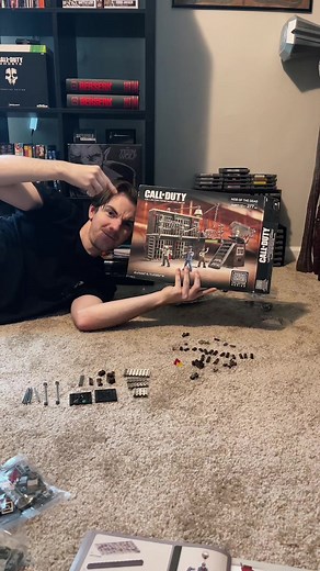 Building a Lego Zombie Apocalypse in Our New Place