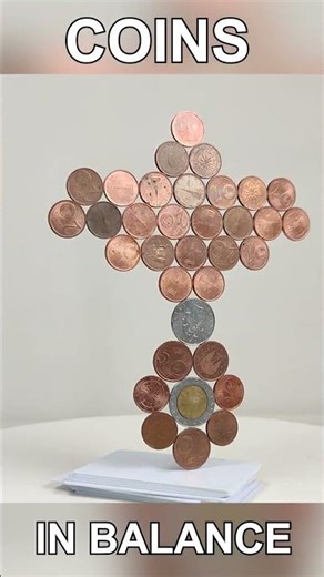 Euro Cents in Magnetic Balance
