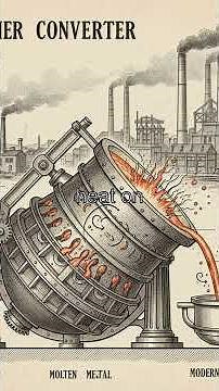 The Bessemer Process: Steel Revolution #History #Manufacturing #Steel