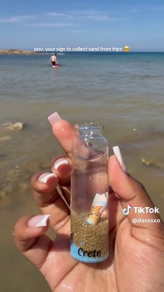 Collecting Sand from Your Travel Adventures