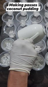 3.3K views | Making posses cup coconut pudding For order please inbox B2B sales available | CoCo Green | Facebook