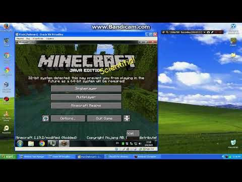 minecraft 1.19 on vbox? #minecraft #virtualbox #windowsxp