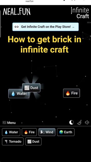 how to get brick in infinite craft
