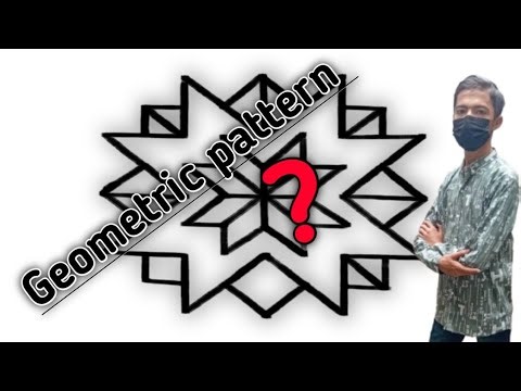 How to draw a Geometric pattern of art
