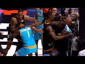 Dwight Howard HEADLOCKS Lance Stephenson In PHYSICAL ALTERCATION During BIG 3 Game “I..