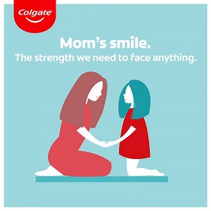 Mom's smile and our strength go hand in hand. #HappyMothersDay #SmileKaroAurShuruHoJao #MothersDay2021 | Colgate India