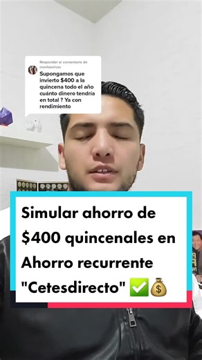 Respuesta a @montsevivas simulador de Ahorro recurrente en Cetesdirecto #inversiones #cetes #cetesdirecto #ahorrorecurrente #finanzaspersonales